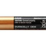 duracell aaa horizontal battery view