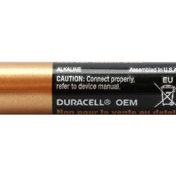 duracell aaa horizontal battery view