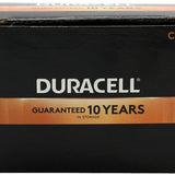 Duracell Coppertop Duralock MN1400 (72PK) C-cell 1.5V Alkaline Batteries (MN1400BKD) - Assembled in the USA from Foreign and Domestic Parts - Box of 72 (6 x 12-Boxes)