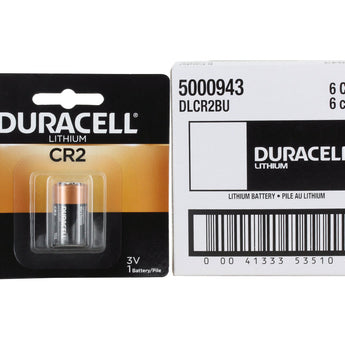 Duracell Ultra DL CR2 750mAh 3V Lithium (LiMNO2) Button Top Photo Battery (DLCR2BPK) - 1 Piece Retail Card