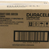 Duracell Coppertop Duralock MN1300 (72PK) D-cell Alkaline Button Top Batteries (MN1300BKD) - Made in the USA - Box of 72 (6 x 12-Boxes)