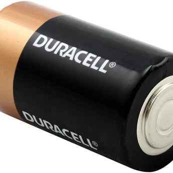 Duracell Coppertop Duralock MN1300 (72PK) D-cell Alkaline Button Top Batteries (MN1300BKD) - Made in the USA - Box of 72 (6 x 12-Boxes)