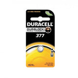 Duracell D377 1.55V Silver Oxide Watch/Electronic Button Cell Battery - 1pk (D377B)