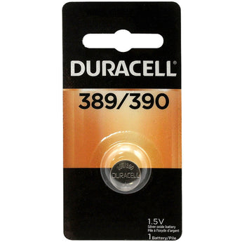 Duracell D389/390 1.55V Silver Oxide Watch/Electronic Button Cell Battery - 1pk (D389/390B)