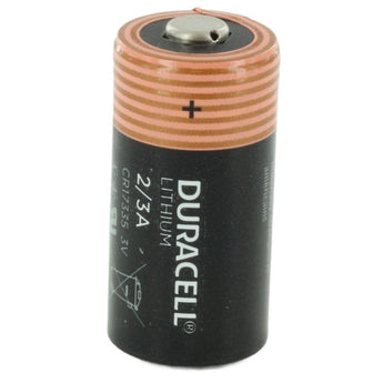 Duracell DL 2/3A 1550mAh 3V Lithium Primary (LiMNO2) Button Top Photo Battery (DL23ABK)