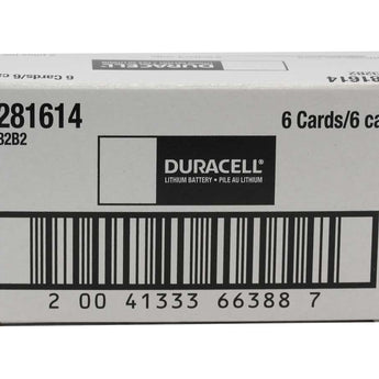Duracell Duralock DL CR2032 (2PK) 225mAh 3V Lithium Primary (LiMNO2) Watch/Electronic Coin Cell Batteries (DL2032B2PK) - 2 Piece Retail Card