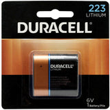 Duracell Ultra DL 223 CR-P2 1400mAh 6V Lithium (LiMNO2) Photo Battery (DL223ABPK) - 1 Piece Retail Card