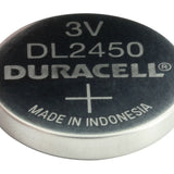 Duracell Duralock DL CR2450 620mAh 3V Lithium Primary (LiMNO2) Watch/Electronic Coin Cell Battery (DLCR2450) - Bulk