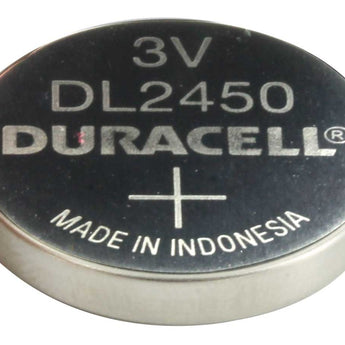 Duracell Duralock DL CR2450 620mAh 3V Lithium Primary (LiMNO2) Watch/Electronic Coin Cell Battery (DLCR2450) - Bulk