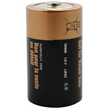 Duracell MN1300 D-cell 1.5V Alkaline Button Top Battery - Bulk
