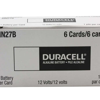 Duracell Security MN27-BPK A27 12V Alkaline Battery for Watches, Keyless Entries, and Electronics (MN27BPK) - 1 Piece Retail Card