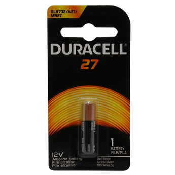 Duracell Security MN27-BPK A27 12V Alkaline Battery for Watches, Keyless Entries, and Electronics (MN27BPK) - 1 Piece Retail Card