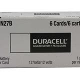Duracell Security MN27-BPK A27 12V Alkaline Battery for Watches, Keyless Entries, and Electronics (MN27BPK) - 1 Piece Retail Card