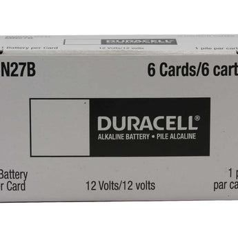 Duracell Security MN27-BPK A27 12V Alkaline Battery for Watches, Keyless Entries, and Electronics (MN27BPK) - 1 Piece Retail Card