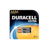 Duracell MX2500-B2 AAAA 1.5V Alkaline Batteries (MX2500B2) - 2 Piece Retail Card