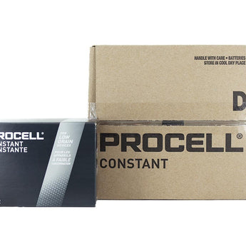 Duracell Procell PC1300 (72PK) D-cell 1.5V Alkaline Button Top Batteries (PC1300BKD) - Contractor Pack of 72 (6 x 12-Boxes)