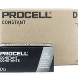 Duracell Procell PC1300 (72PK) D-cell 1.5V Alkaline Button Top Batteries (PC1300BKD) - Contractor Pack of 72 (6 x 12-Boxes)