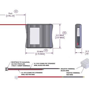 Duracell Procell Intense Electronic Door Lock 6V Alkaline Battery Pack - Replacement for Saflok Style 28110