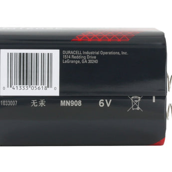 Duracell ProCell Intense PX908 6V Alkaline Lantern Battery with Spring Terminals
