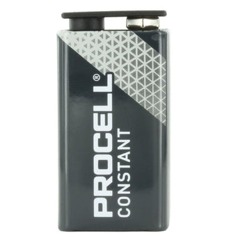 Duracell Procell PC1604 9V Alkaline Battery with Snap Connectors - Contractor Pack Priced Per Cell