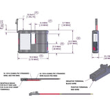 Duracell Procell Intense Door Lock 6V Alkaline Battery Pack - Replacement for Saflok Style B