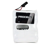 Duracell Procell Intense Door Lock 6V Alkaline Battery Pack - Replacement for Saflok Style B