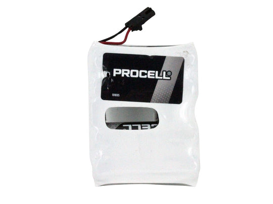 Duracell Procell Intense Door Lock 6V Alkaline Battery Pack - Front of Pack