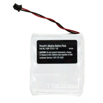 Duracell Procell Intense Door Lock Style F 6V Alkaline Battery Pack - Replacement for Saflok Style F