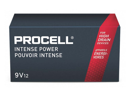 Duracell Procell Intense 9V - 12 Count Box