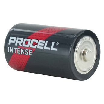 Duracell Procell Intense PX1300 D-cell 1.5V Alkaline Button Top Battery - Contractor Pack Priced Per Cell