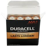 Duracell Quantum QU2400 AAA 1.5V Alkaline Button Top Battery - Contractor Pack - Priced Per Cell