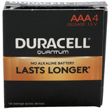 Duracell Quantum QU2400 AAA 1.5V Alkaline Button Top Battery - Contractor Pack - Priced Per Cell