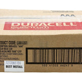 Duracell Quantum QU2400 AAA 1.5V Alkaline Button Top Battery - Contractor Pack - Priced Per Cell
