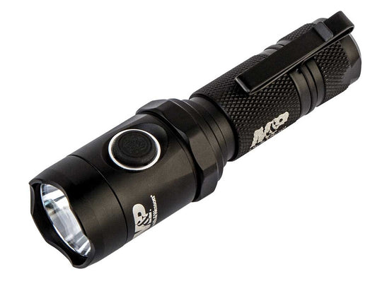 Smith and Wesson Duty Series CS RXP Rechargeable LED Flashlight - 1045 Lumens - 1 x18650
