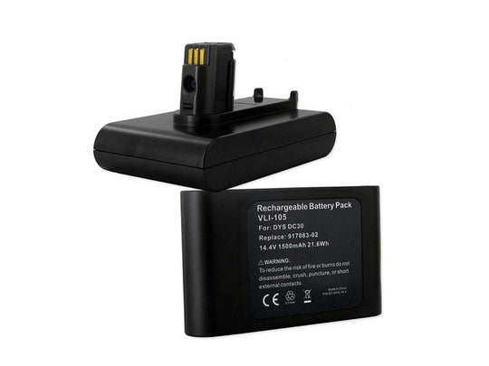 Empire VLI-105 1500mAh 14.4V Replacement Lithium Ion (Li-Ion) Battery for the Dyson DC30 Vacuum