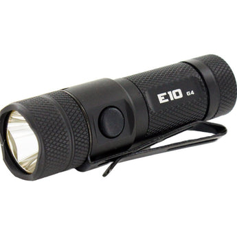 Powertac E10R Gen 4 Rechargeable LED Flashlight - 1200 Lumens - Includes 1 x 16340