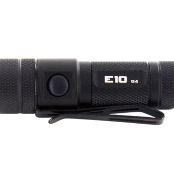Powertac E10R Gen 4 Rechargeable LED Flashlight - 1200 Lumens - Includes 1 x 16340