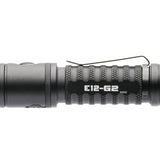 Powertac E12 Gen 2 Rechargeable LED Flashlight - 1300 Lumens - Includes 1 x 18650