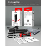 Klarus E2 Deep Pocket Carry USB-C Rechargeable LED Flashlight - CREE XHP35B HD - 1600 Lumens - Includes 1 x 18650