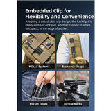 Klarus E2 Deep Pocket Carry USB-C Rechargeable LED Flashlight - CREE XHP35B HD - 1600 Lumens - Includes 1 x 18650