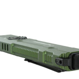 JETBeam E26 UV Kunai USB-C Rechargeable LED Flashlight - 2000 Lumens - Luminus SST40 - Uses Built-in 1700mAh Li-Poly Battery Pack - Military Grey, Military Green, Orange