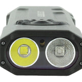 JETBeam E26 UV Kunai USB-C Rechargeable LED Flashlight - 2000 Lumens - Luminus SST40 - Uses Built-in 1700mAh Li-Poly Battery Pack - Military Grey, Military Green, Orange