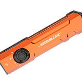 JETBeam E26 UV Kunai USB-C Rechargeable LED Flashlight - 2000 Lumens - Luminus SST40 - Uses Built-in 1700mAh Li-Poly Battery Pack - Military Grey, Military Green, Orange