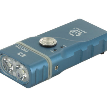 RovyVon E3 USB-C Rechargeable LED Flashlight - Luminus SST-20 - 700 Lumens - Multiple Configurations - Uses Built-in Li-Poly Battery Pack or 1 x AAA - Various Colors