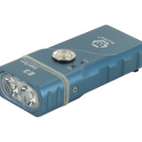 RovyVon E3 USB-C Rechargeable LED Flashlight - Luminus SST-20 - 700 Lumens - Multiple Configurations - Uses Built-in Li-Poly Battery Pack or 1 x AAA - Various Colors