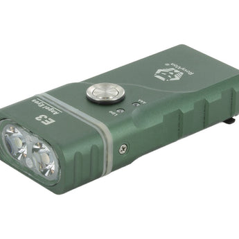 RovyVon E3 USB-C Rechargeable LED Flashlight - Luminus SST-20 - 700 Lumens - Multiple Configurations - Uses Built-in Li-Poly Battery Pack or 1 x AAA - Various Colors