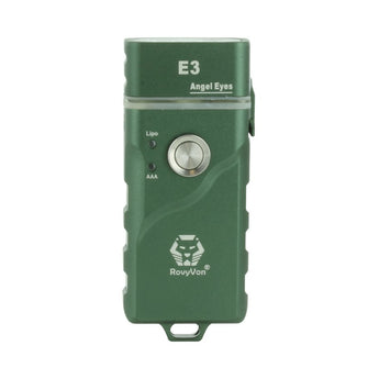 RovyVon E3 USB-C Rechargeable LED Flashlight - Luminus SST-20 - 700 Lumens - Multiple Configurations - Uses Built-in Li-Poly Battery Pack or 1 x AAA - Various Colors