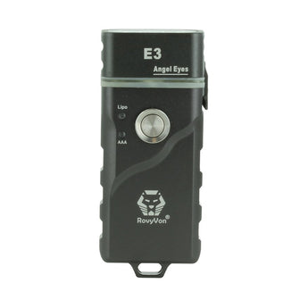 RovyVon E3 USB-C Rechargeable LED Flashlight - Luminus SST-20 - 700 Lumens - Multiple Configurations - Uses Built-in Li-Poly Battery Pack or 1 x AAA - Various Colors