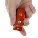 RovyVon E3 USB-C Rechargeable LED Flashlight - Luminus SST-20 - 700 Lumens - Multiple Configurations - Uses Built-in Li-Poly Battery Pack or 1 x AAA - Various Colors