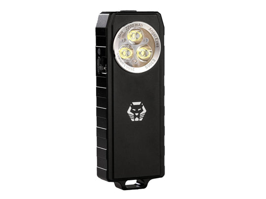 RovyVon Angel Eyes E300S Rechargeable LED Flashlight - 2000 Lumens - CREE XP-G3 LED - Includes Built-In Li-Po Battery Pack
